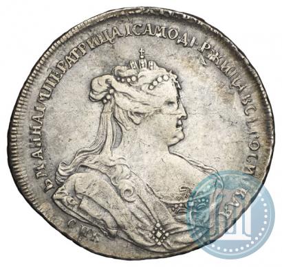 Picture Poltina 1738 year СПБ "Petersburg type"