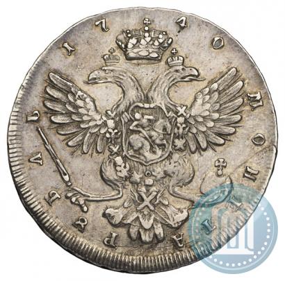 Picture 1 rouble 1740 year СПБ "Petersburg type"