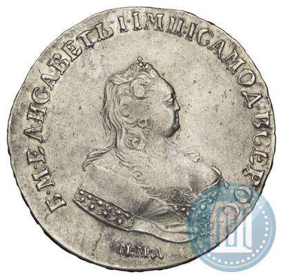 Picture 1 rouble 1743 year ММД 