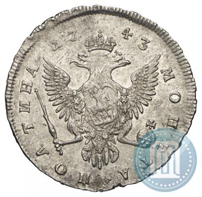 Picture Poltina 1743 year ММД 