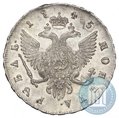 Picture 1 rouble 1745 year СПБ 