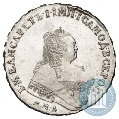 Picture 1 rouble 1749 year ММД 