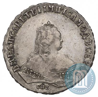 Picture 1 rouble 1749 year СПБ 