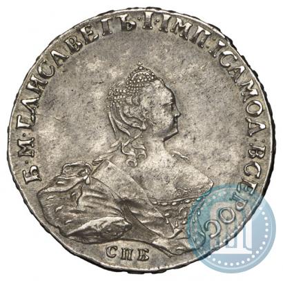 Picture 1 rouble 1755 year СПБ-IМ 