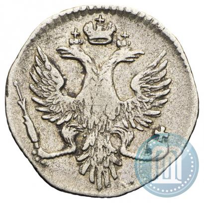 Picture 2 kopecks 1757 year  "For Livonia"