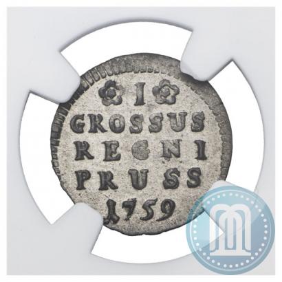 Picture 1 grosz 1759 year  