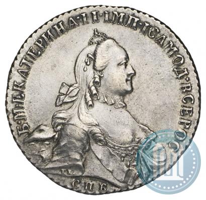 Фото 1 рубль 1764 года СПБ-СА 