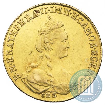 Фото 5 рублей 1781 года СПБ 