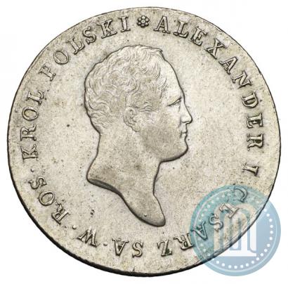 Picture 5 złotych 1816 year IB 