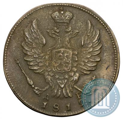 Фото 2 копейки 1819 года КМ-ДБ 