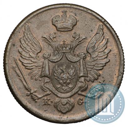 Picture 3 grosze 1831 year KG "Polish uprising"