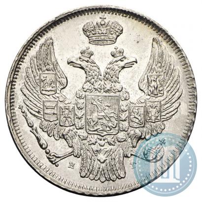 Picture 15 kopecks - 1 złoty 1832 year НГ 