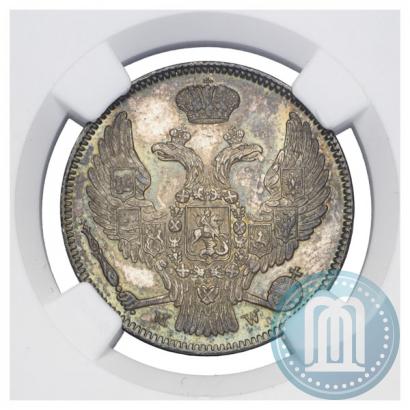 Picture 30 kopecks - 2 złotych 1837 year MW 