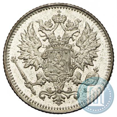 Picture 25 pennia 1875 year S 
