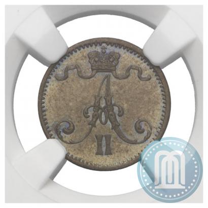 Фото 1 пенни 1875 года  