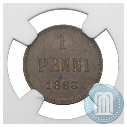 Фото 1 пенни 1883 года  