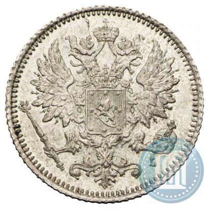 Picture 25 pennia 1891 year L 