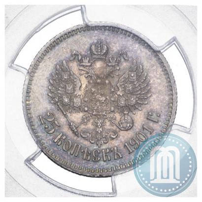 Picture 25 kopecks 1901 year  