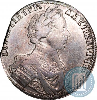 Picture Poltina 1712 year  "Portrait by S. Gouin"