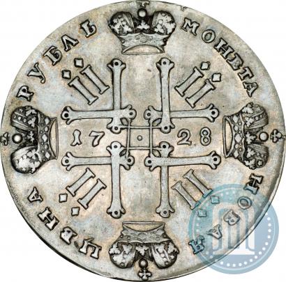 Picture 1 rouble 1728 year  "Type of 1728"
