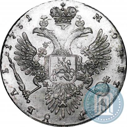 Picture 1 rouble 1731 year  
