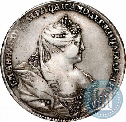Picture Poltina 1738 year  "Moscow type"
