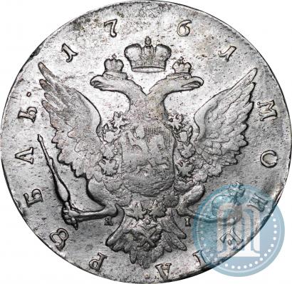 Picture 1 rouble 1761 year СПБ-ЯI 