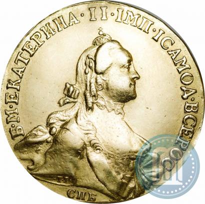 Picture 10 roubles 1762 year СПБ 
