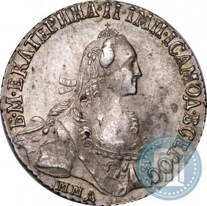 Фото Полуполтинник 1775 года ММД-СА 