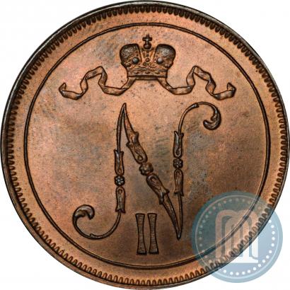 Picture 10 pennia 1914 year  
