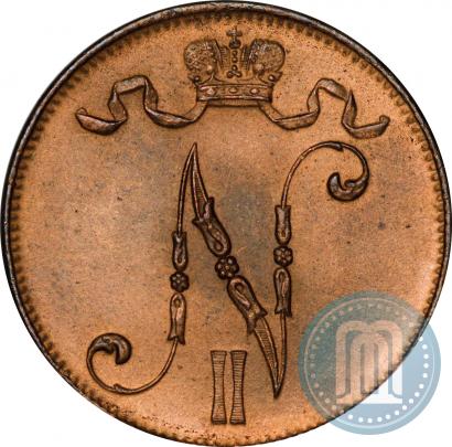 Picture 5 pennia 1915 year  