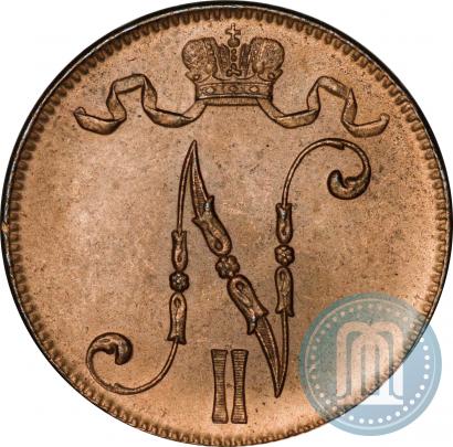 Фото 5 пенни 1917 года  