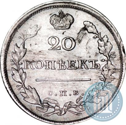 Picture 20 kopecks 1819 year СПБ-ПС 
