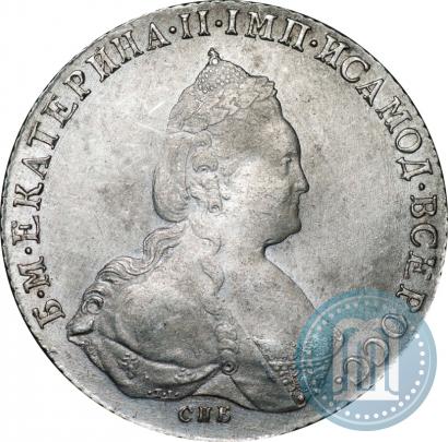 Фото 1 рубль 1786 года СПБ-ЯА 