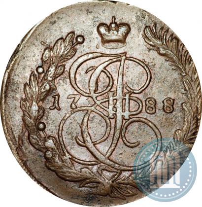 Picture 5 kopecks 1788 year ЕМ 