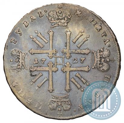 Фото 1 рубль 1727 года  "Московский тип"