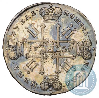 Picture 1 rouble 1729 year  "Type of 1729"
