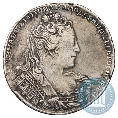 Фото 1 рубль 1730 года  