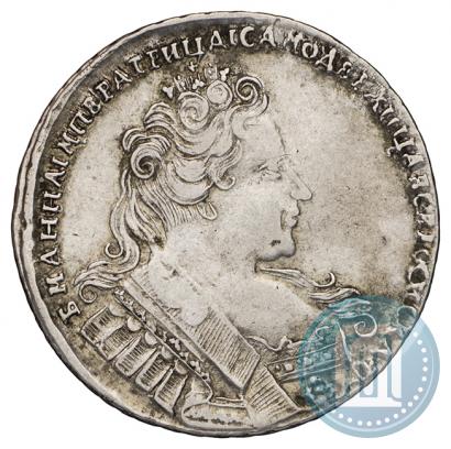 Фото 1 рубль 1732 года  