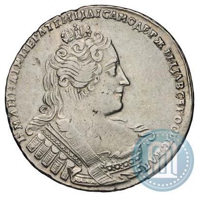 Picture 1 rouble 1733 year  