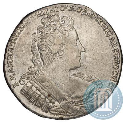 Фото 1 рубль 1733 года  