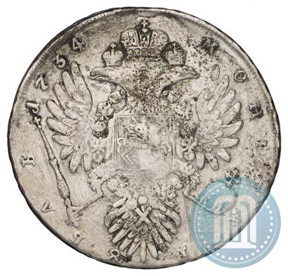 Фото 1 рубль 1734 года  "Тип 1734 года"