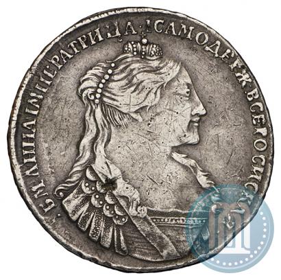 Фото 1 рубль 1734 года  "Тип 1735 года"