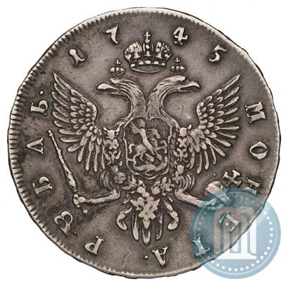 Picture 1 rouble 1745 year СПБ 