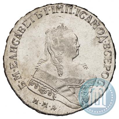 Picture 1 rouble 1750 year ММД 