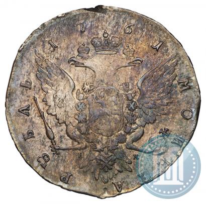 Picture 1 rouble 1761 year СПБ-НК 