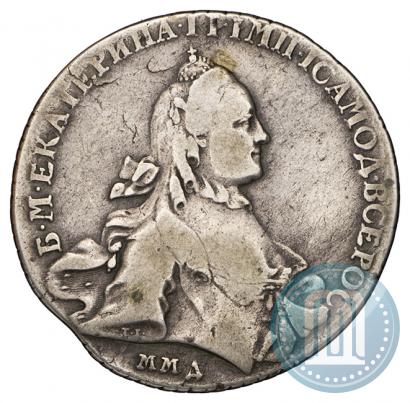 Picture 1 rouble 1762 year ММД-ДМ 