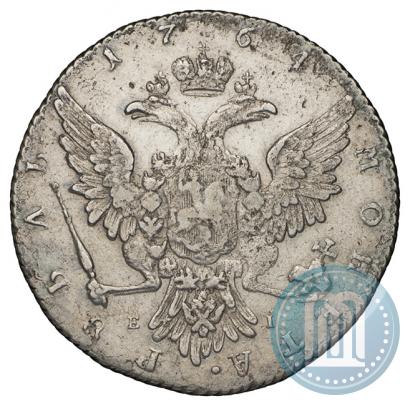 Picture 1 rouble 1764 year ММД-EI 