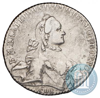 Фото 1 рубль 1764 года СПБ-ЯI 