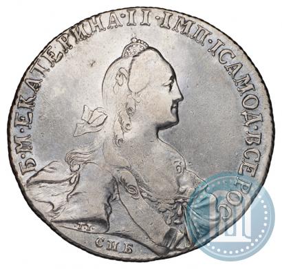Picture 1 rouble 1766 year СПБ-АШ 